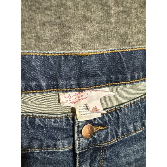Ingrid & Isabel Maternity Women’s Shorts Short Mini Denim Size 4 - Picture 4 of 6